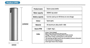 Large Ozone Spray Bottle, 300ML