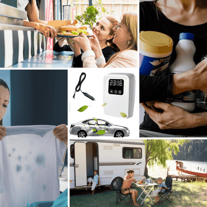 Portable Car Powered Ozone Car Air Purifier for Odor Removal and Bacteria Killing